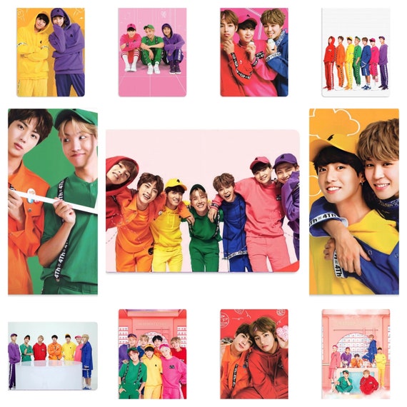 BTS YOUTH SUGA JIMIN JUNGKOOK ALL トレカ 4枚 BTS 4th Muster Rainbow Themed Photoshoot Card Set for Pride Month