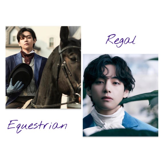 V of BTS Me, Myself & V 'veautiful Days' Photo Folio Handmade