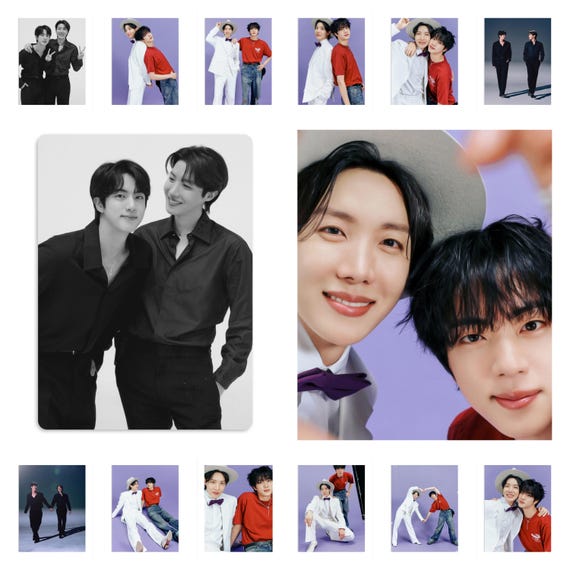 Jin and Jhope of BTS Festa 2025 Photoshoot Handmade Unofficial