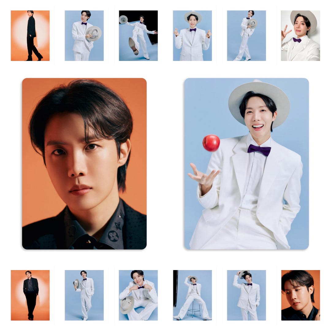 Jhope of BTS Festa 2025 Photoshoot Handmade Unofficial Photocards