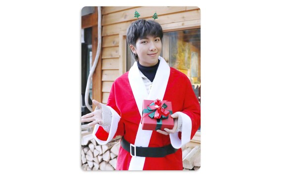 BTS Christmas Photoshoot 2020 Handmade Unofficial Photocards RM