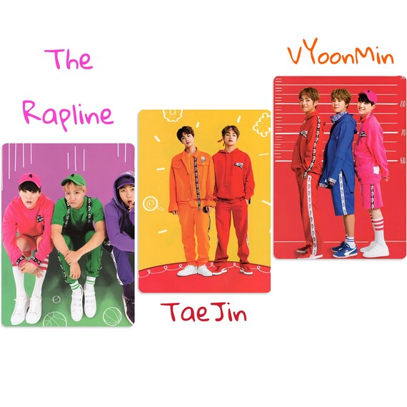 BTS 4th Muster Rainbow Themed Photoshoot Card Set for Pride Month