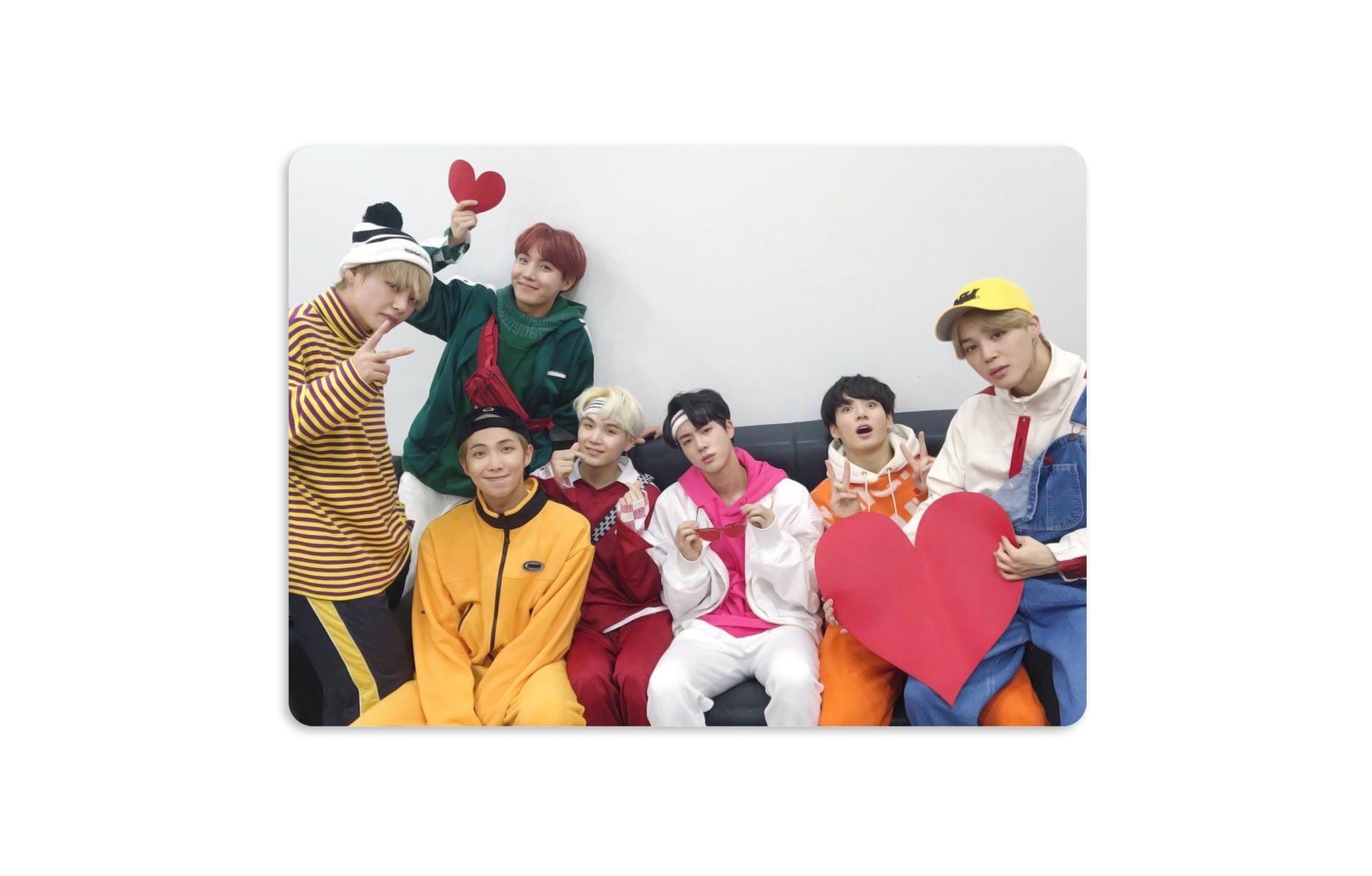 BTS Valentine's Day Theme Gogo Heart Performance for Army