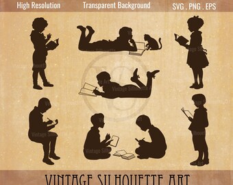 Free Free Child Reading Svg 849 SVG PNG EPS DXF File