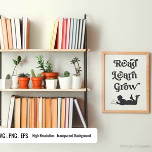Silhouette of Children, Child reading book svg, Silhouette of Children, Book lover svg, Bookworm svg, Girl reading book, Girl with a book, Book girl, Reading svg, Librarian svg