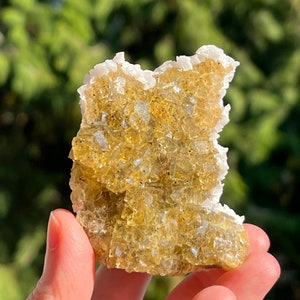 Moscona Mine Yellow Fluorite Cube Cluster with Dolomite -- Very Nice Quality -- from Asturias, Spain