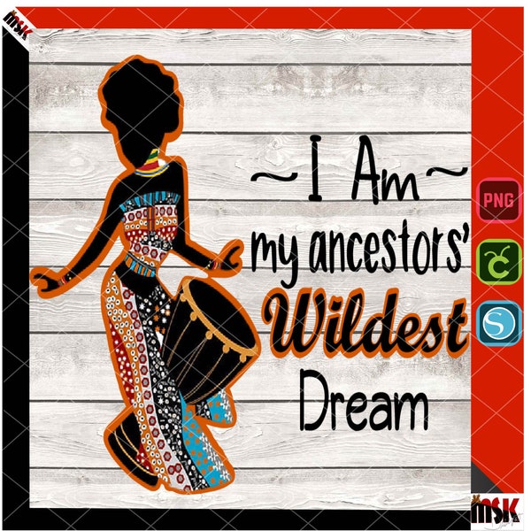I am my ancestors wildest dream, png