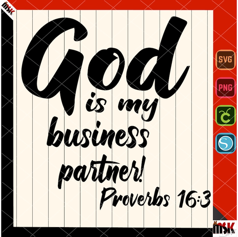 God, is my ,business partner image 1
