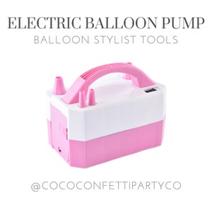 Portable Electric Balloon Pump - Balloon Garland, Balloon Bouquet, Party Decoration Supplies, Event Styling