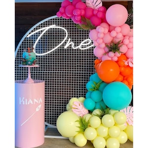 DIY Balloon Garland Kit - Tropical Party , Bachelorette Party Decoration, Bridal Party, Birthday Party Decor, Luau Party, Take A Lei