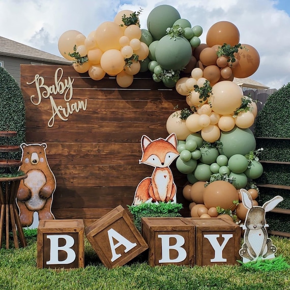 Buy Woodland Balloon Garland Kit Balloon Arch Kit Woodland Baby
