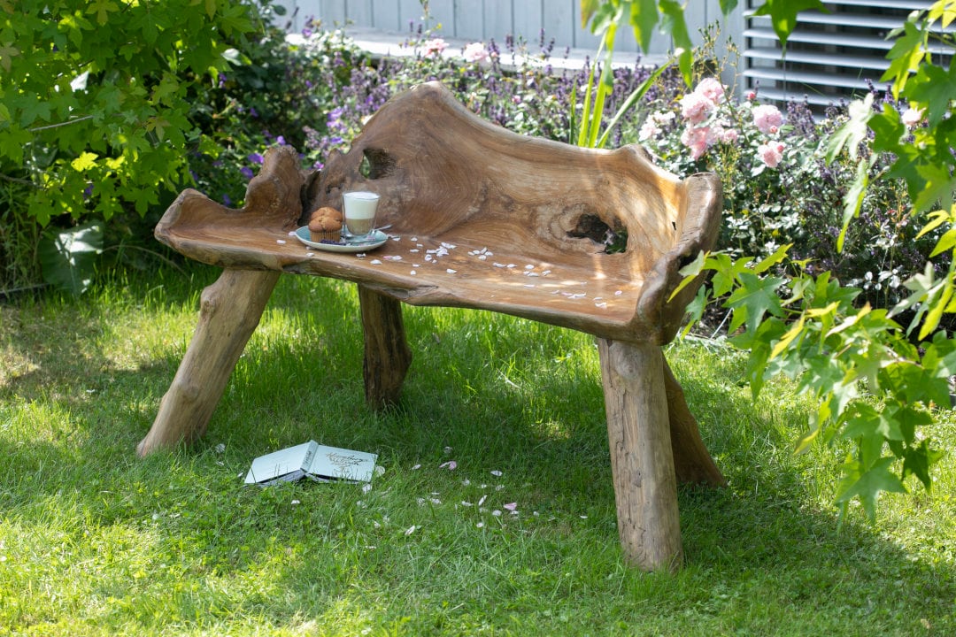 Woodie Bench Burl Wood