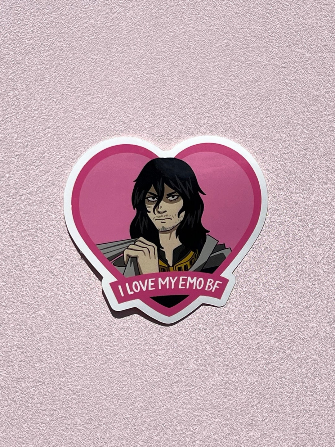 THE emo FilMist_52mm ＆ SakuraMist_52mm I Love My Emo BF Aizawa Vinyl Sticker - Etsy