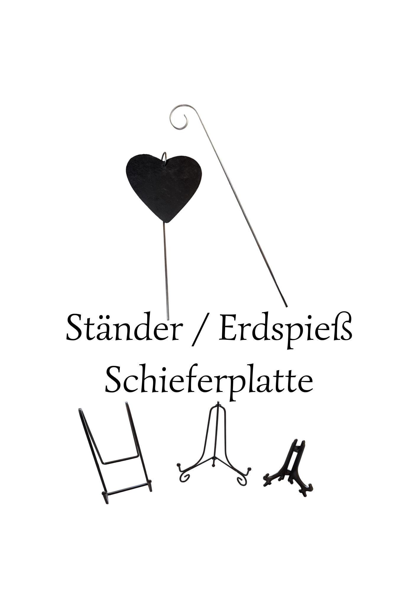 Transparenter Acrylständer Quer – 10 Mm Stark, Für Schiefertafeln, Schilder & Menühalter, Made In Germany, 2 Stück