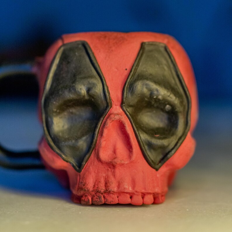 Red Skull Mug Handmade Coffee Mug, Ceramic Mug, Movie Lover Gift Etsy