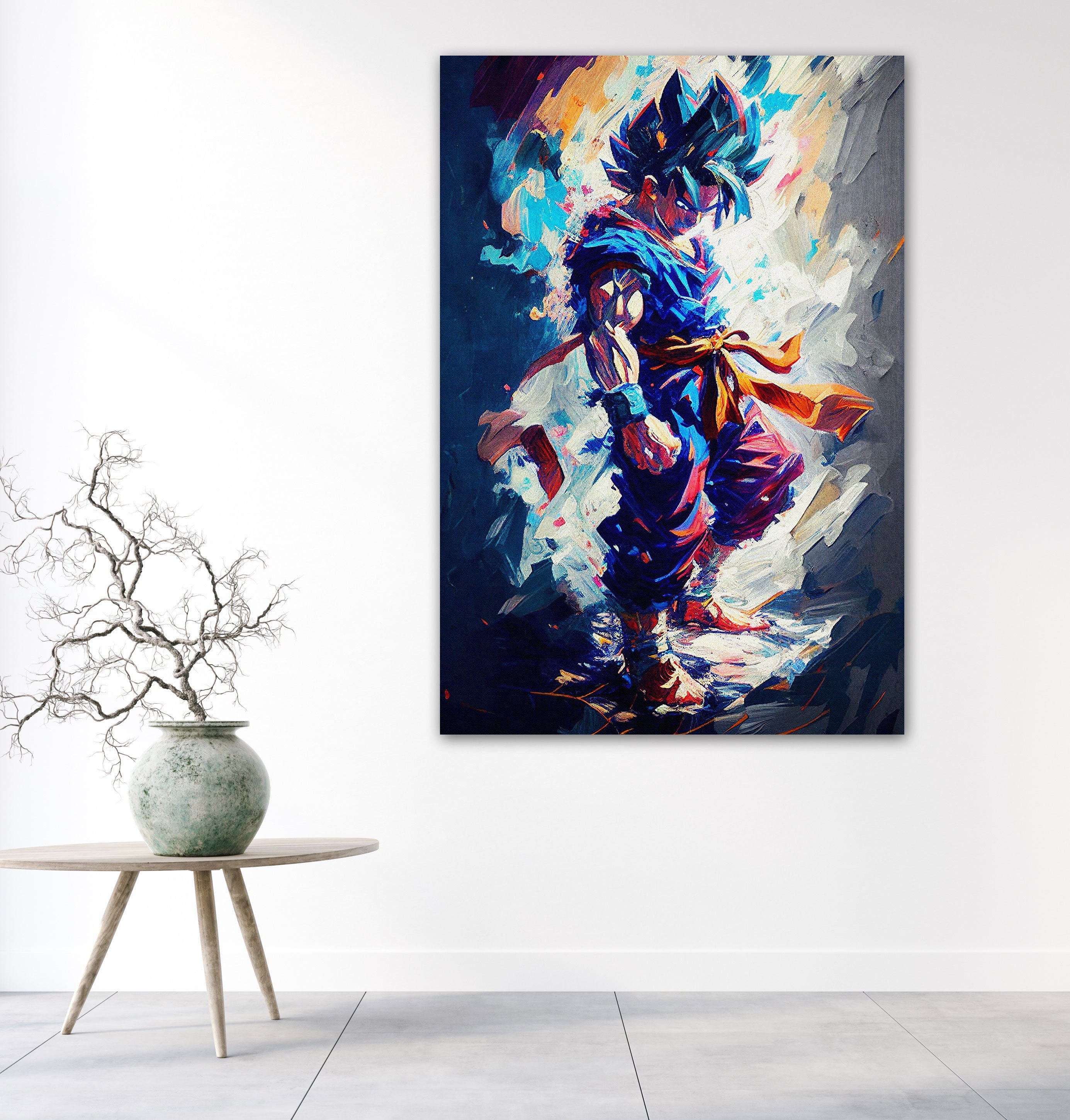 Anime Hero | high quality print on canvas