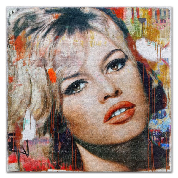 Brigitte Bardot | impression de haute qualité sur toile