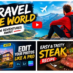 YouTube Thumbnail Design