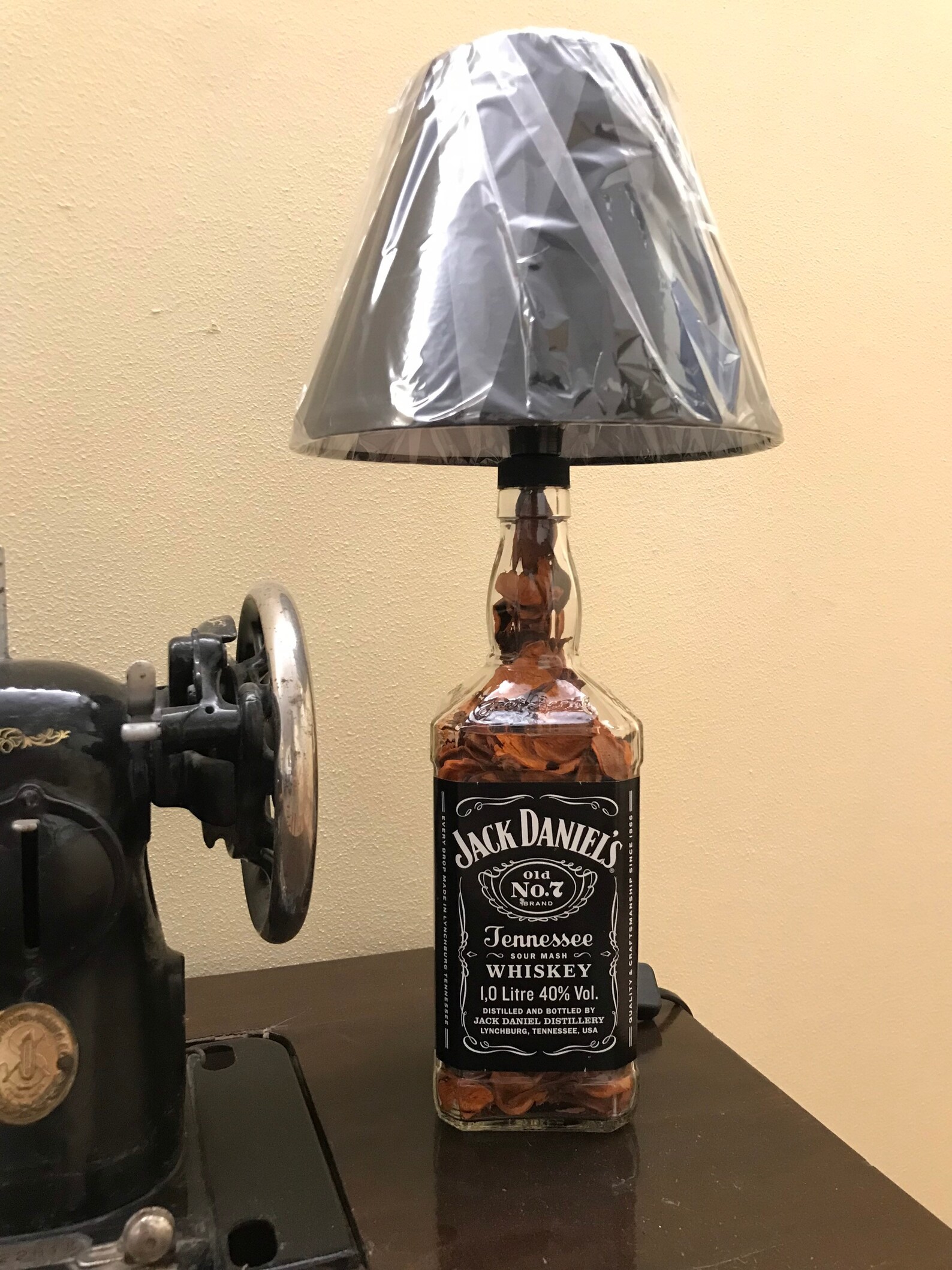 Jack Daniel's bottle lamp Jack Daniel's bottle lamp Etsy