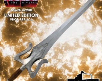 Masters of Universe He-Man Power Sword | Power Sword | Prop Replica | Battle Ready Swrod | Real Sword | Gift for him | Best Men's Gift