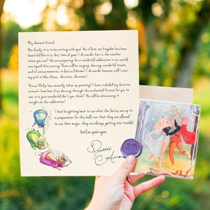 Sleeping Beauty Aurora Briar Rose Disney Princess – Letter From Your Favorite Disney Character (Birthday Message, Surprise Vacation)