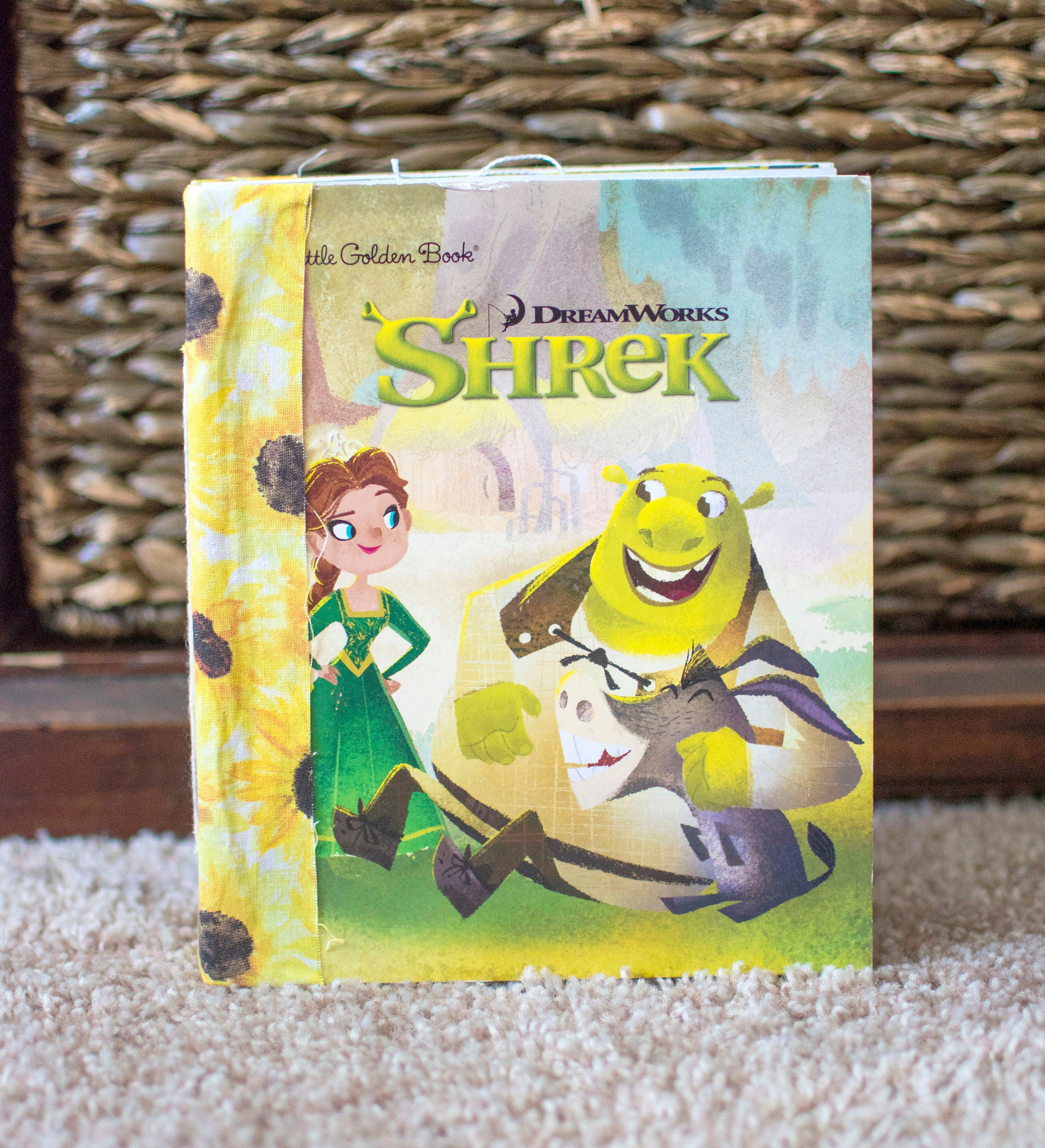 Shrek on the Croc | Spiral Notebook