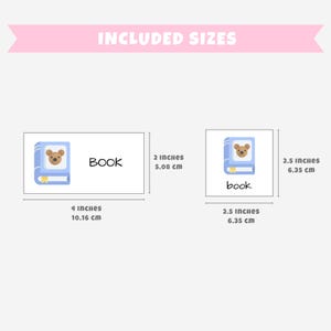 Kids Craft Room Storage Labels, Printable Classroom Art Supplies Label with Colored Pictures, School Kindergarten Playroom Craft Box Labels image 2