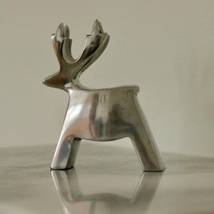 Swedish Metal Reindeer Candleholder