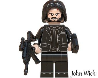 20 Inch Tall Custom John Wick Minifigure 