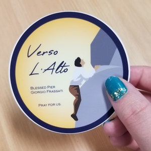 Blessed Pier Giorgio Frassati Sticker - Katholischer Aufkleber - Vinyl Sticker