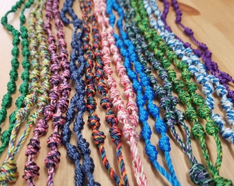 Knotted Rosary - Handmade Rosary - Twine Rosary - Cord Rosary