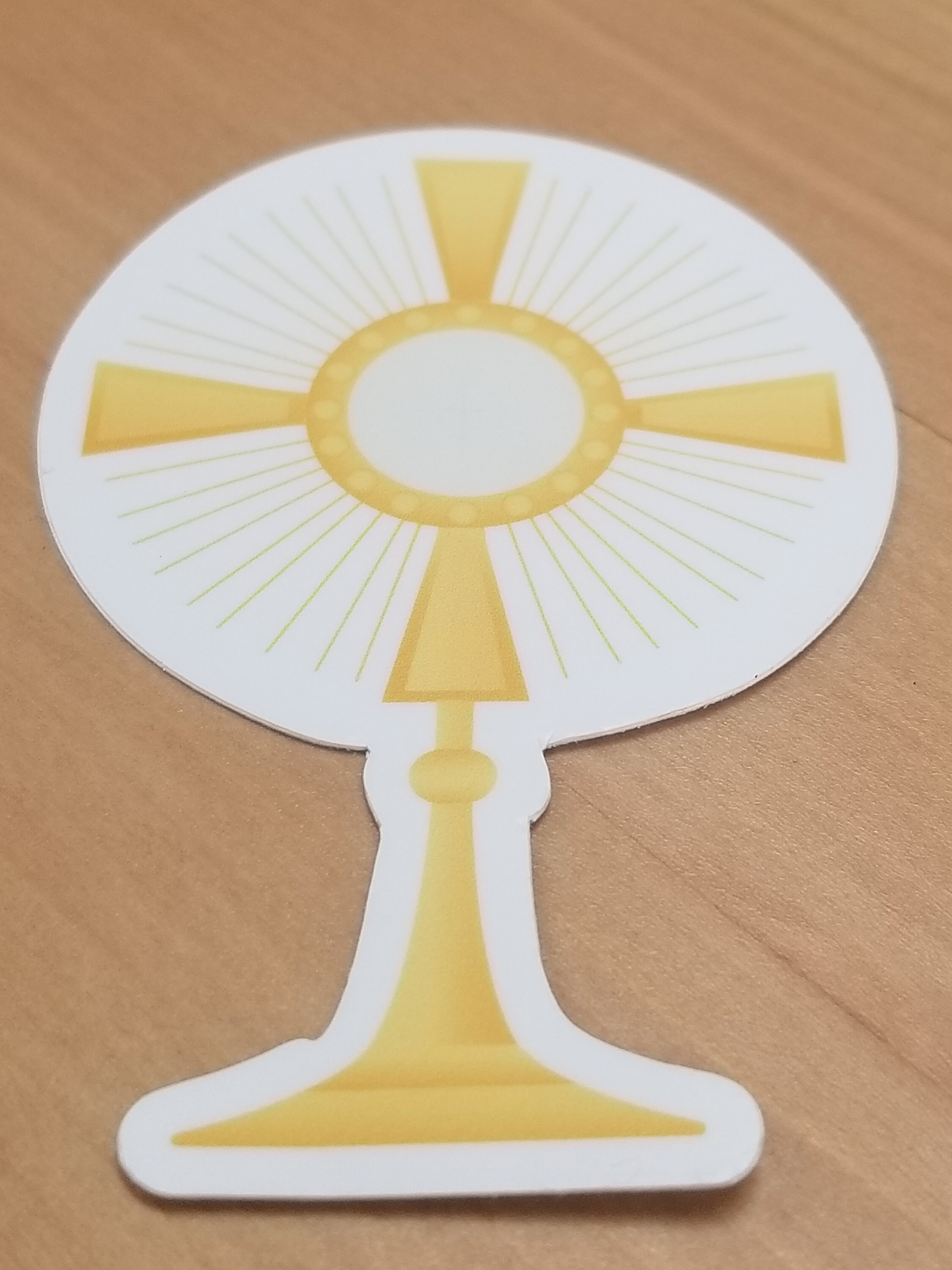 Eucharistic Adoration Sticker - Vinyl Sticker- Catholic Sticker - Etsy