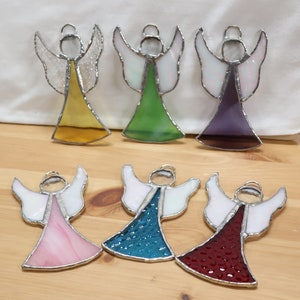 Stained Glass Angel  - Ornament/Suncatcher