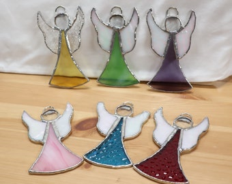 Stained Glass Angel  - Ornament/Suncatcher