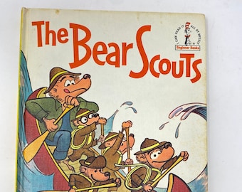 Vintage The Bear Scouts by Stan and Jan Berenstain, First Edition, Book Club Beginner Book by Random House, 1967