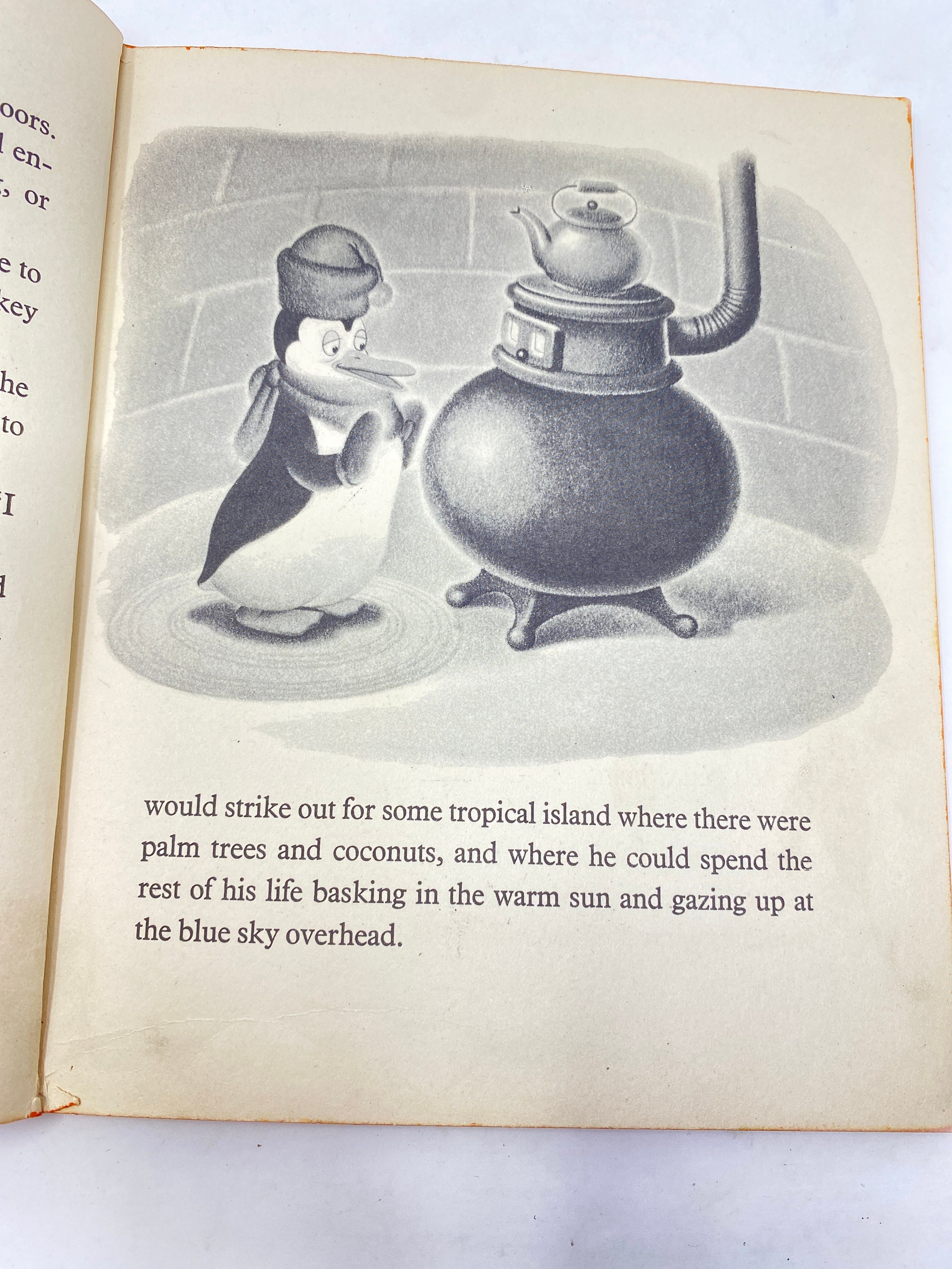 Vintage Walt Disney's Little Library Cold Blooded Penguin - Etsy