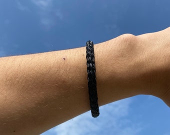 Weave Bracelet Black