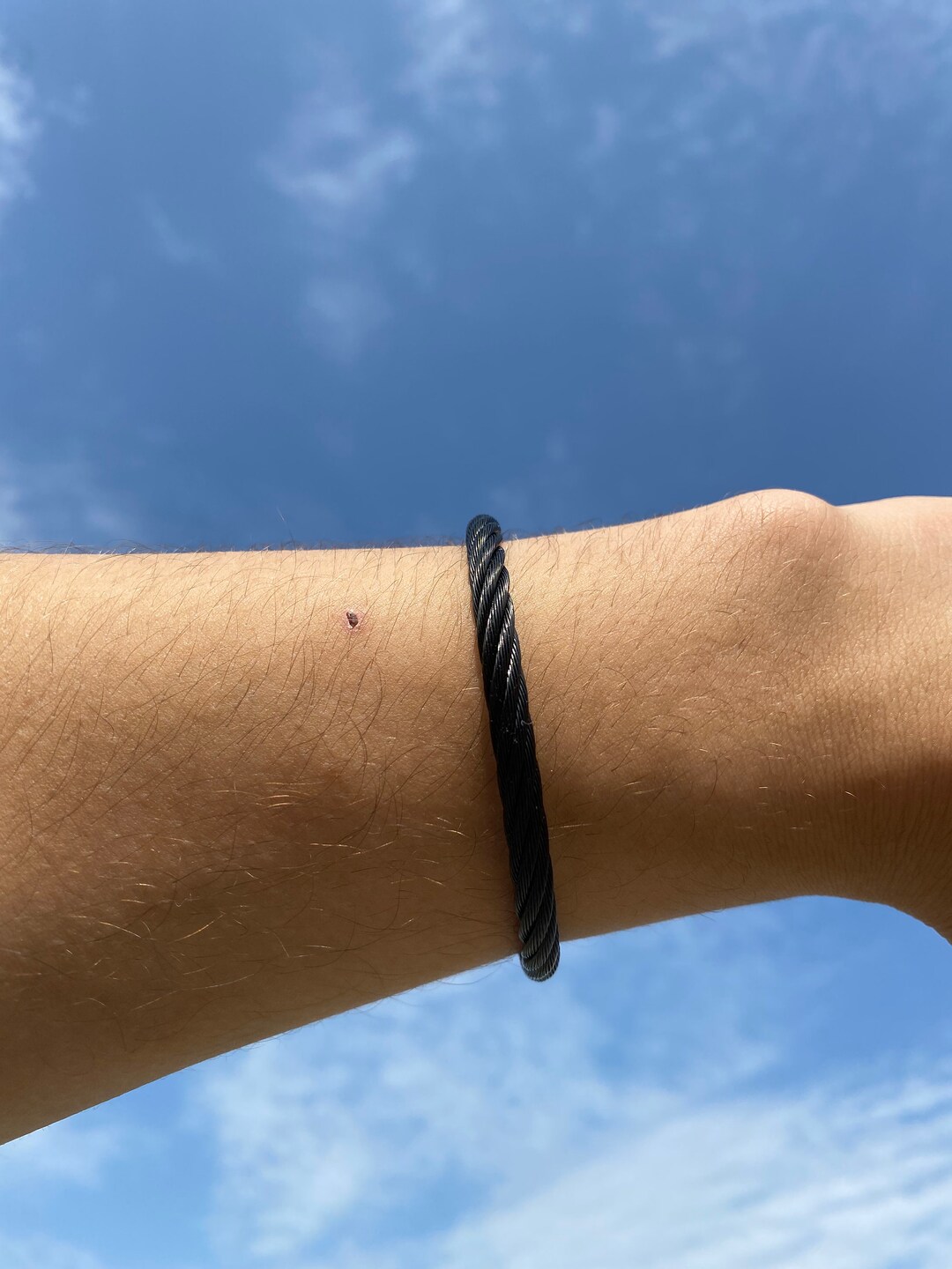 Rope Bracelet Black - Etsy