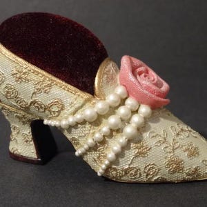 Russ and Berrie Co. Timeless Accents Decorative Ladies Shoe Pincushion