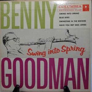 Benny Goodman Swing Into Spring Texaco Promotional Columbia Record 45 RPM