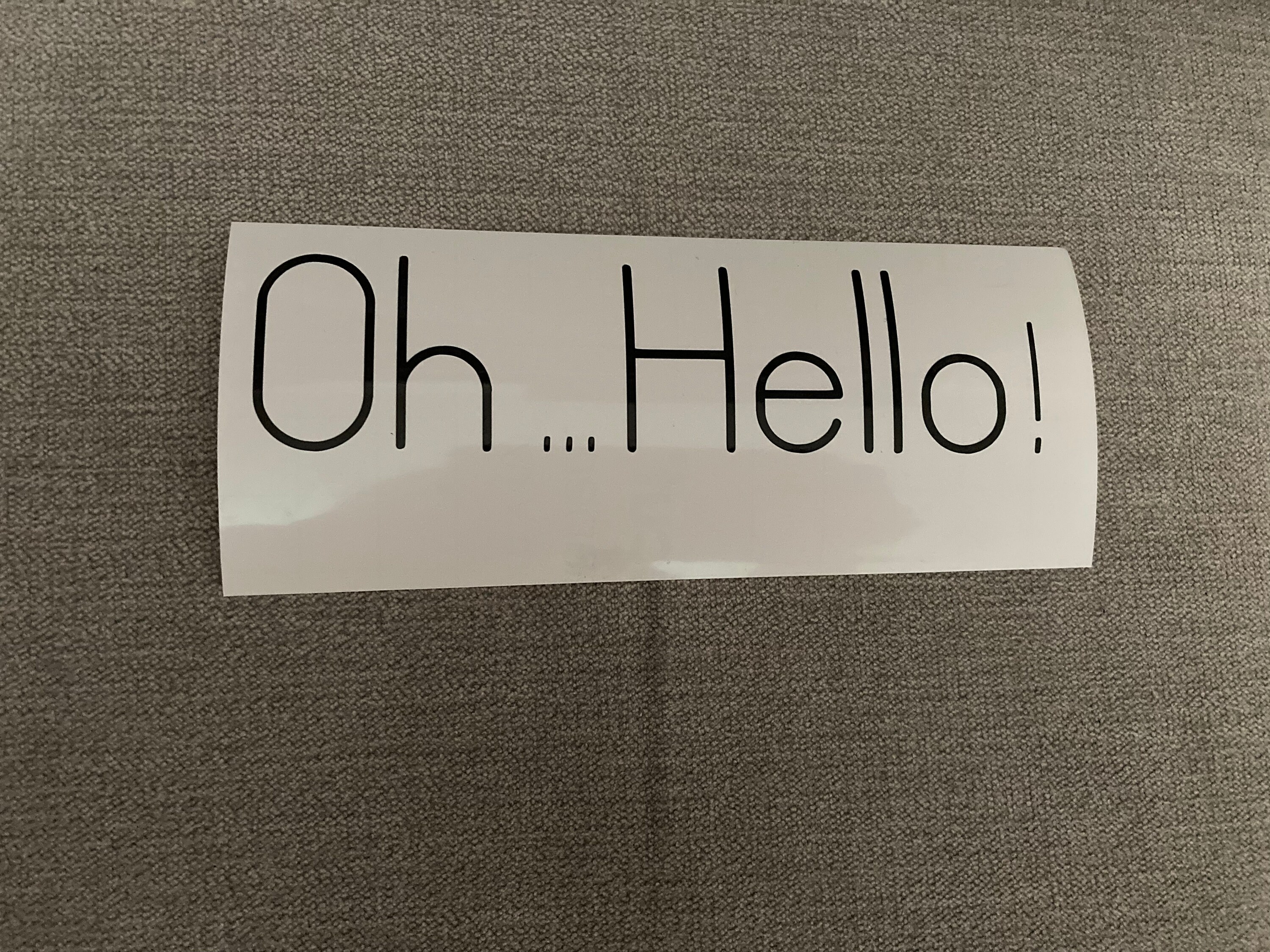 Letterbox Vinyl Decals Stickers Letterbox Decals Oh Hello Etsy