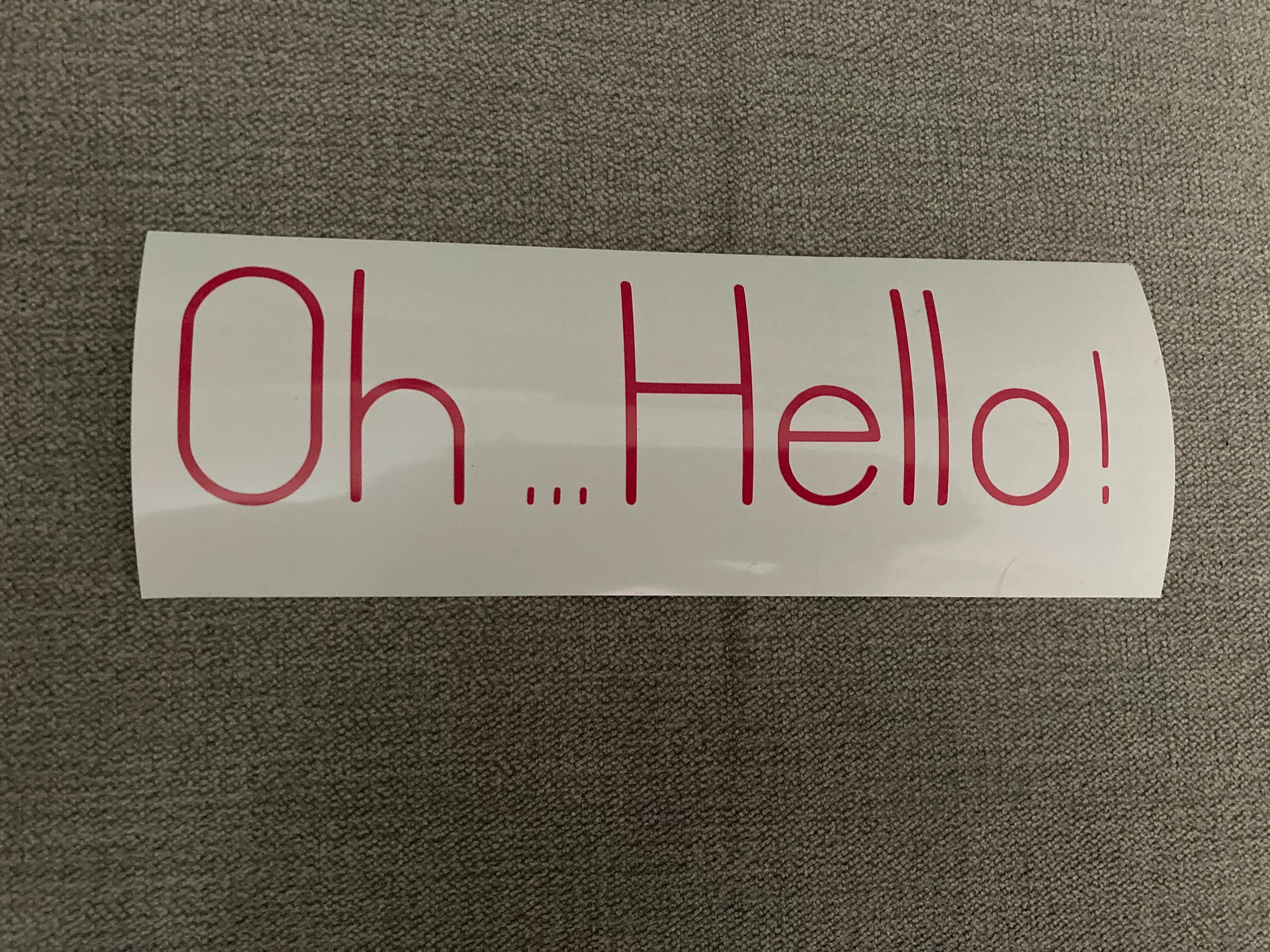 Letterbox Vinyl Decals Stickers Letterbox Decals Oh Hello Etsy