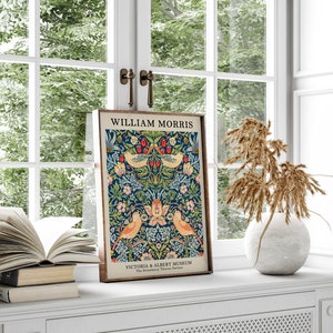 Set of 3 William Morris Print, 3 Piece Wall Art, Art Nouveau Print ...