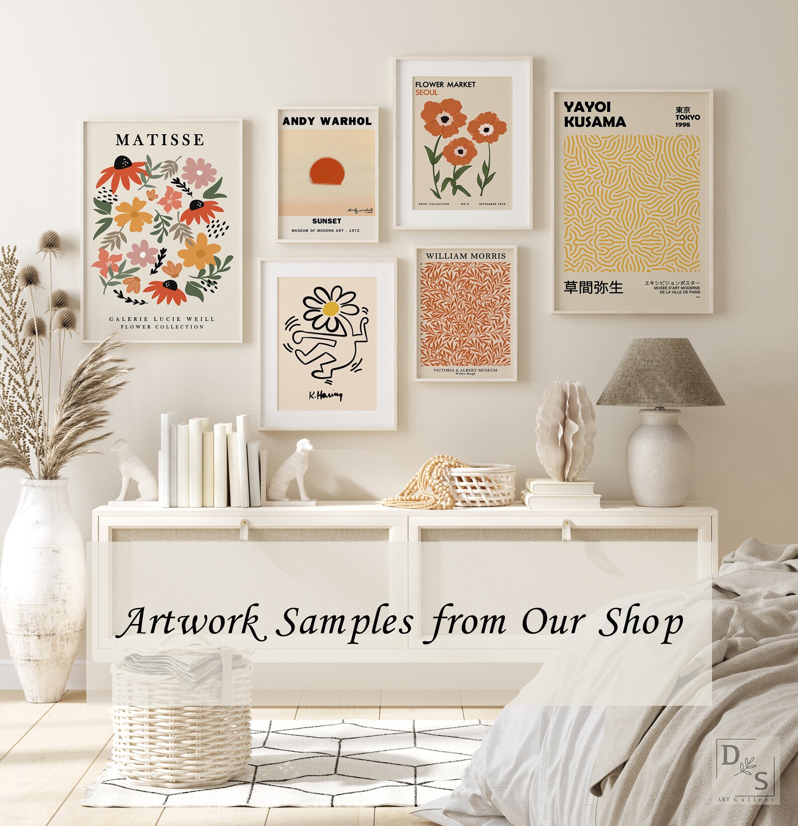 Custom Artwork Set Gallery Wall Set Printable Wall Art Etsy