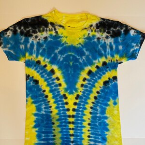 Handmade Zipper Tie Dye Shirt