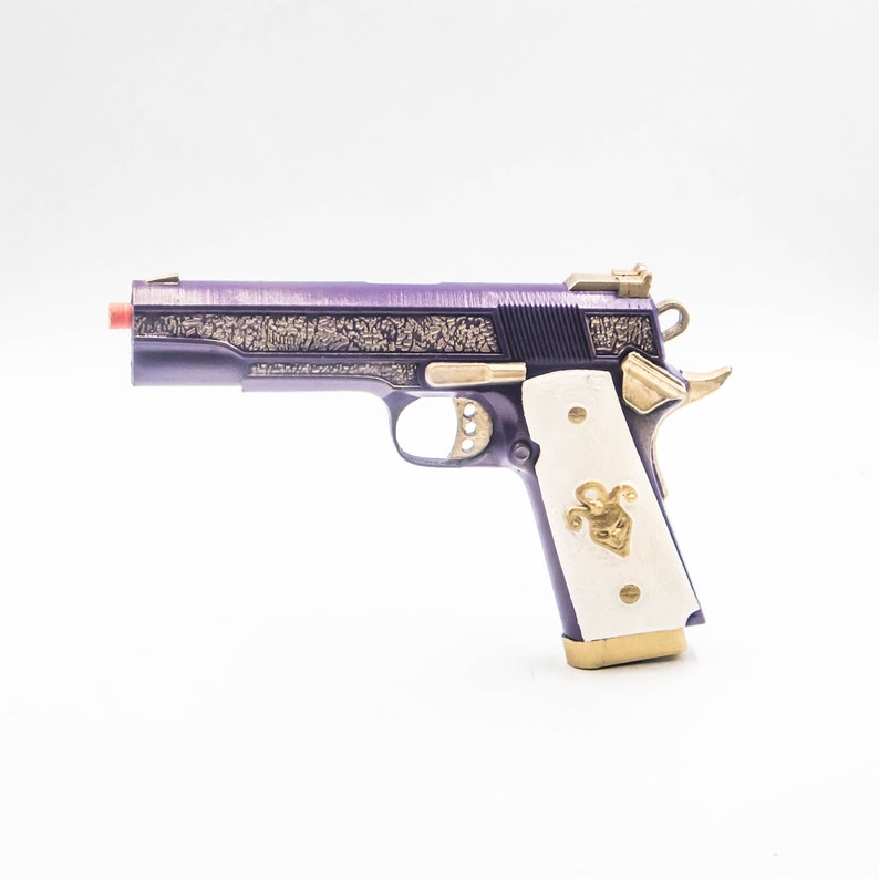 Joker Gun Pistol Prop Replica Cosplay M1911 Colt 45 Pistol Etsy