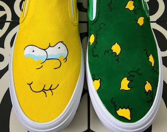 vans yellow red blue green