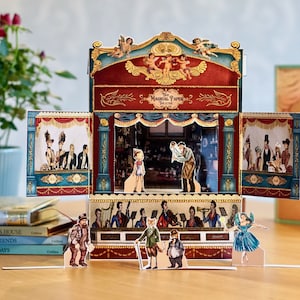 BACK ON STOCK! The Magical Paper Theatre Model (2 Scenes, 7 Characters & Sample Script)