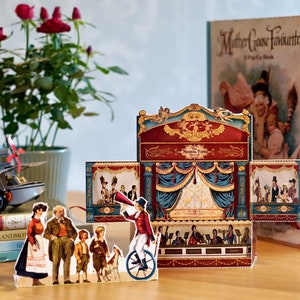 Back in Stock The Magical Paper Theatre Mini Model image 1