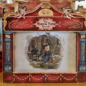 Exclusive Handmade Wooden Crankie Theatre Box Limited image 4